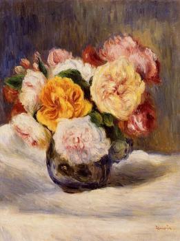 Pierre Auguste Renoir : Bouquet of Roses II